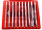 Los paralelos de acero de alta calidad fijados/10 pares en 1/8&quot; fijaron, 9 pares en 1/4&quot; fijaron, 20 pares finos en sistema.